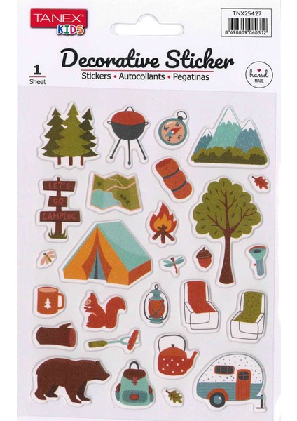 Decorative Sticker TNX-25427