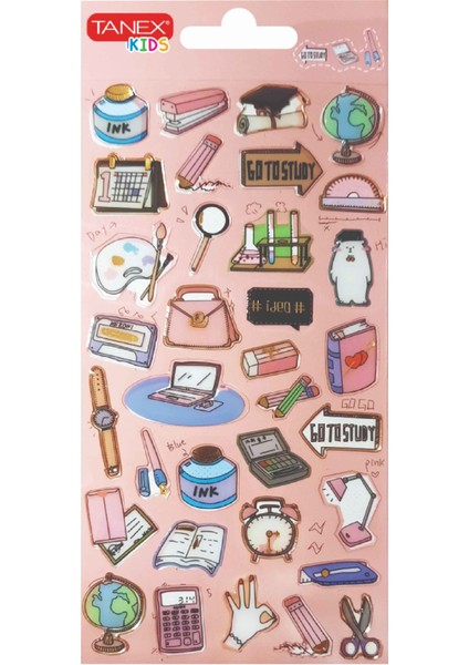 Şeffaf Kristal-3 Serisi Etiketi TNX-26503