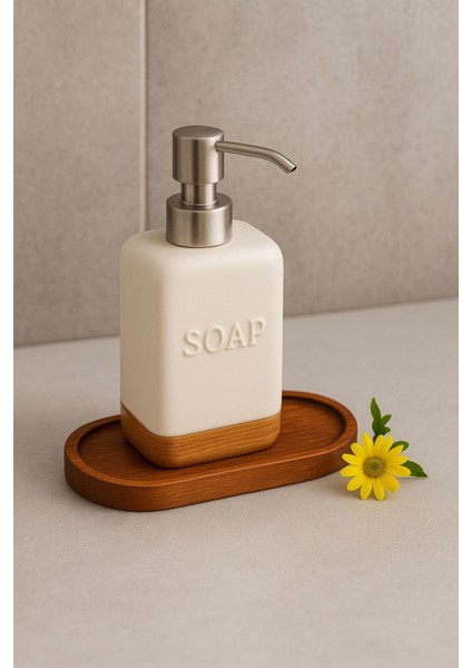 Doğal Kayın Ahşap Yağdanlık Altlığı Koyu Renk– Oval Şık Sunumluk (2 Adet) 9*18 cm modelleri