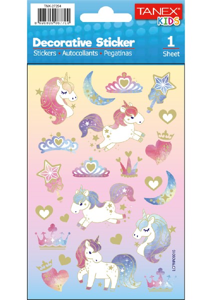 Puffy Unicorn Serisi TNX-27254