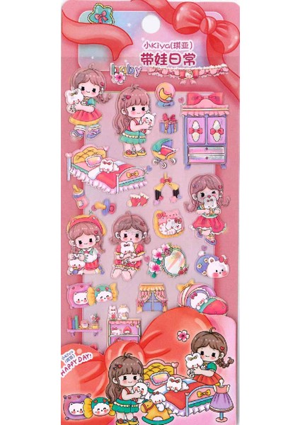 Puffy Sevimli Kız Serisi TNX-28905