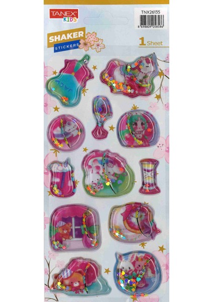 Shaker Sticker New TNX-26135