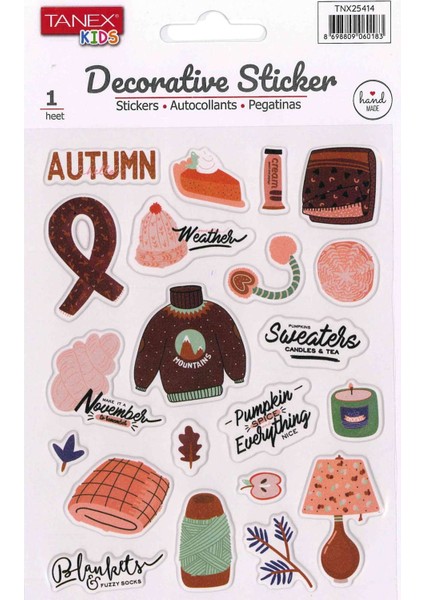 Decorative Sticker TNX-25414