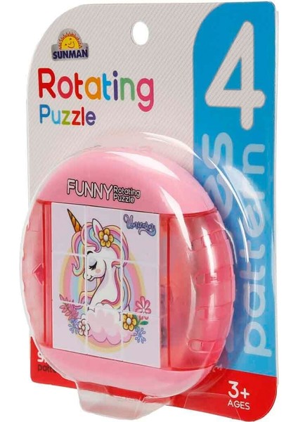 4837 Sun-Yfn-Dönen Puzzle Unıcorn Temalı