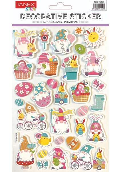 Yılbaşı Serisi Puffy Etiketi TNX-25360