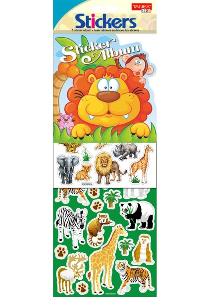 Aslan Dünyası Albüm Serisi TNX-25482