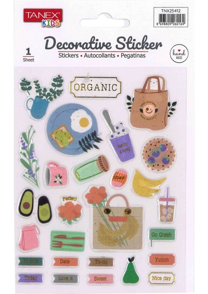 Decorative Sticker TNX-25412