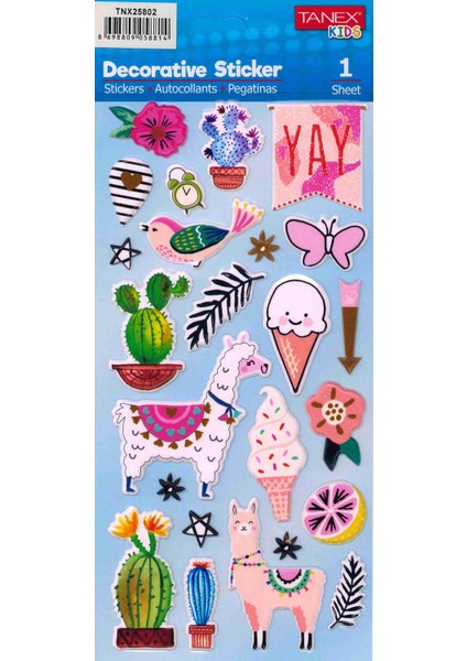 Decoratıve Sticker TNX-25802