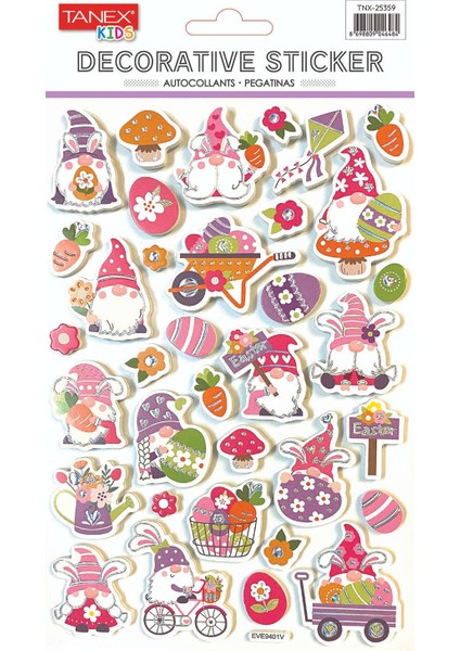 Yılbaşı Serisi Puffy Etiketi TNX-25359