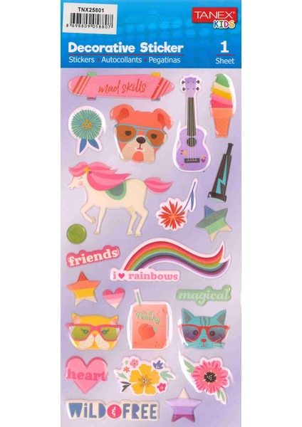 Decoratıve Sticker TNX-25801