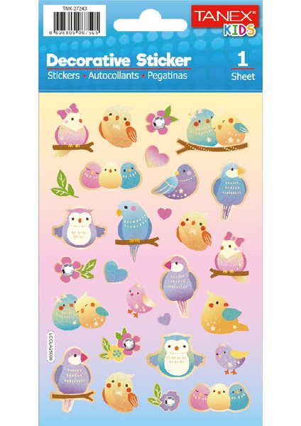 Puffy Kuşlar Serisi TNX-27243