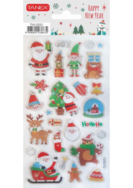 Yılbaşı-1 Orta Etiketi TNX-25321