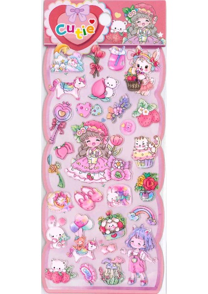 Puffy Sevimli Kız Serisi TNX-28899