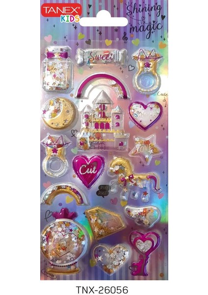 Parlak Simli-6 Serisi Etiketi TNX-26056