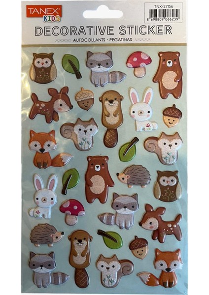 Minik Orman Hayvancıklar Serisi TNX-27156