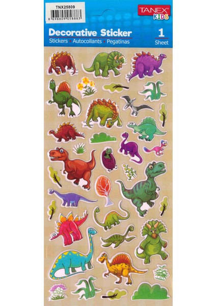 Decoratıve Sticker TNX-25809