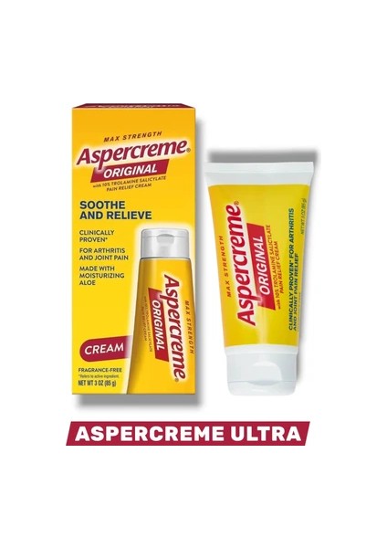 Ultra Vücut Ağrılarında Etkili Bitkisel Içerikli Masaj Kremi 50 ml