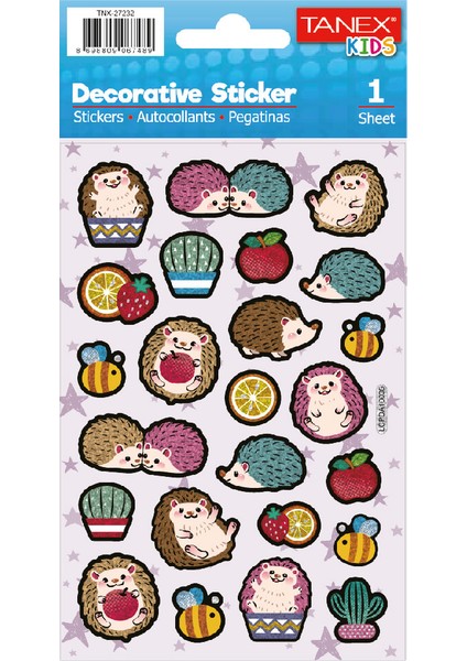 Puffy Tatlı Kirpiler Serisi TNX-27232