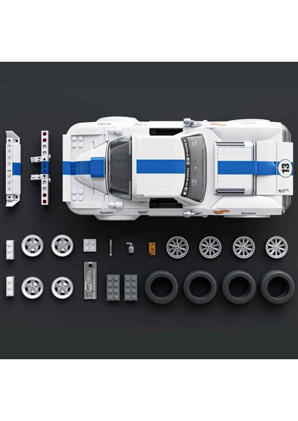 Elite Serisi Corvette Grand Sport Araba 918 Parça Yapım Seti JGR31 fırsatları