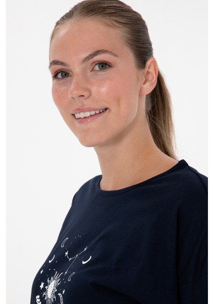 Kadın Lacivert Pijama Takım 50318920-VR033 fiyatları