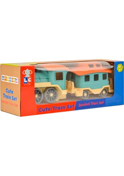 LC-31028 Lc Tren Set Yolcu Treni Kız Erkek Çocuk Oyuncak Eğitici Oyuncaklar