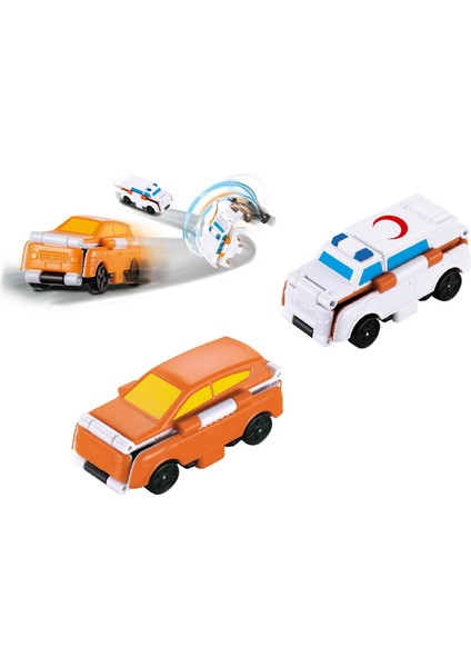 Transracers Dönüşen Arabalar Ambulans / Jip Kız Erkek Çocuk Oyuncak Eğitici Oyuncaklar fiyatları