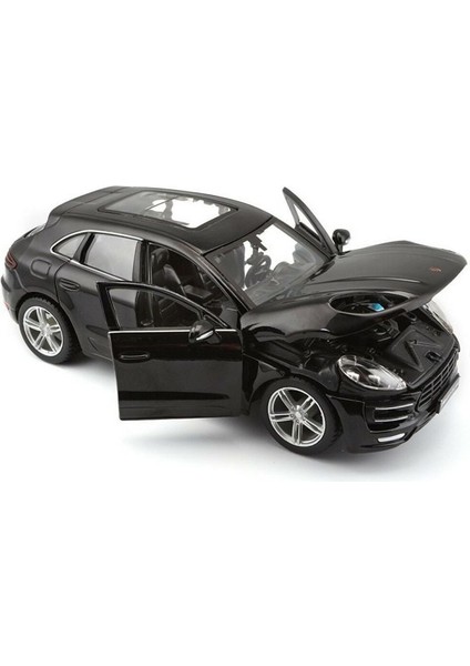 Bburago 1:24 Porsche Macan Model Araba Kız Erkek Çocuk Oyuncak Eğitici Oyuncaklar modelleri