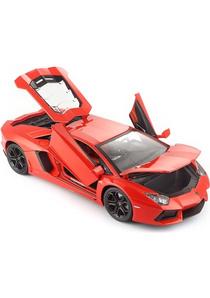 Bburago 1:18 Lamborghini Aventador LP700-4 Turuncu Model Araba Kız Erkek Çocuk Oyuncak Eğitici Oyunc fiyatları