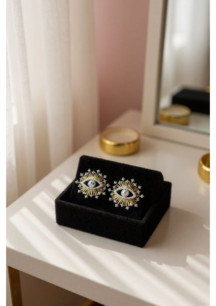 Brenda Zirkon Taşlı Vip Küpe