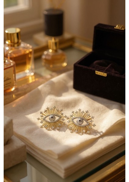 Brenda Zirkon Taşlı Vip Küpe modelleri