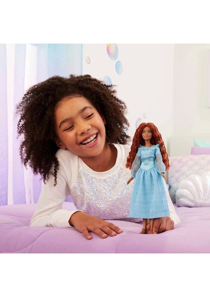 Disney Küçük Deniz Kızı Prenses Ariel Bebek HLX09 Kız Erkek Çocuk Oyuncak Eğitici Oyuncaklar