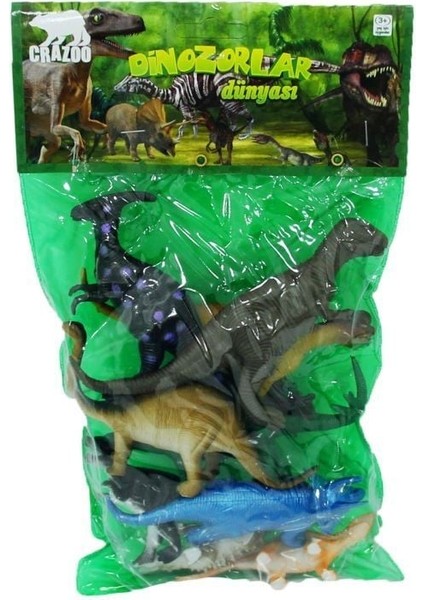Sunman Dinazorlar Dünyası Poşetli Kız Erkek Çocuk Oyuncak Eğitici Oyuncaklar indirimleri