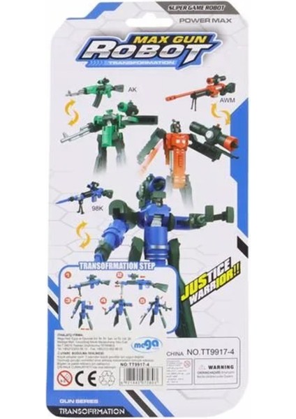 Robota Dönüşen Mavi Silah Kız Erkek Çocuk Oyuncak Eğitici Oyuncaklar fiyatları