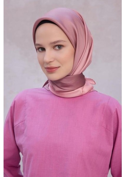 Tivil Saf Ipek Eşarp 4211 - 03 Pembe Degrade Desen