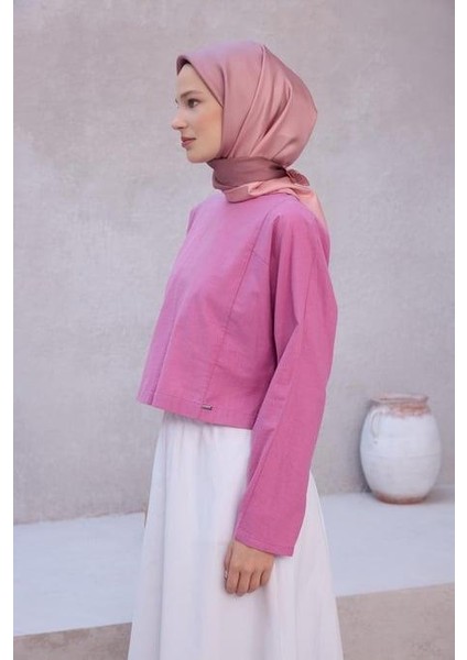 Tivil Saf Ipek Eşarp 4211 - 03 Pembe Degrade Desen fiyatları
