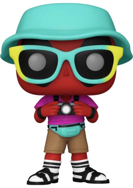 Funko Pop! Marvel Deadpool Tourist 76080 Kız Erkek Çocuk Oyuncak Eğitici Oyuncaklar