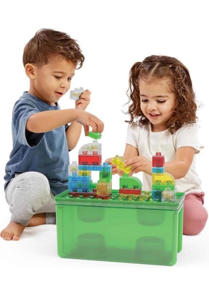 2in1 Jelly Blox Saklama Kutulu Blok Seti 30 Parça - S00031693 Kız Erkek Çocuk Oyuncak Eğitici Oyunca modelleri