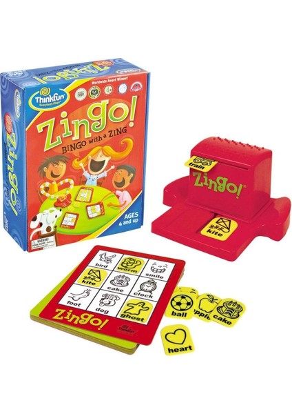 7700 Thinkfun Zingo Ingilizce Kız Erkek Çocuk Oyuncak Eğitici Oyuncaklar
