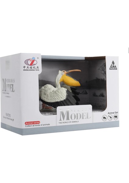 Kutulu Model Figür Hayvan Pelikan Kız Erkek Çocuk Oyuncak Eğitici Oyuncaklar fiyatları
