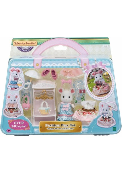 5540 Sylvanian Families Marshmallow Fare Moda Seti +3 Yaş Kız Erkek Çocuk Oyuncak Eğitici Oyuncaklar