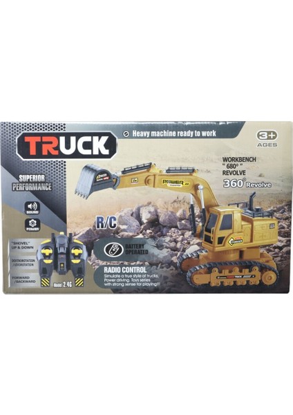 Uzaktan Kumandalı Güçlü Kepçe Kız Erkek Çocuk Oyuncak Eğitici Oyuncaklar fırsatları