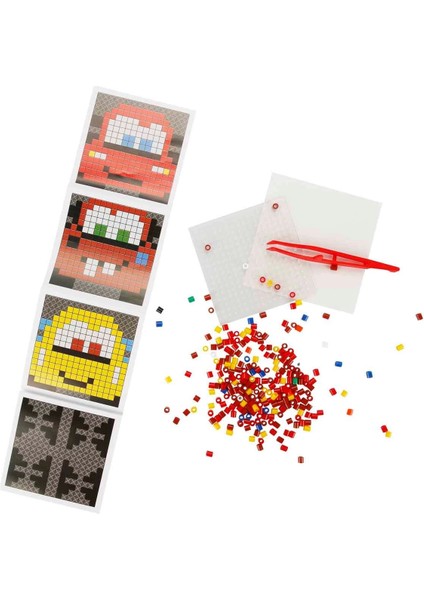 4in1 Disney Cars Pixel Pixel Boncuk Aktivite ve Oyuncak Seti Kız Erkek Çocuk Oyuncak Eğitici Oyuncak fiyatları