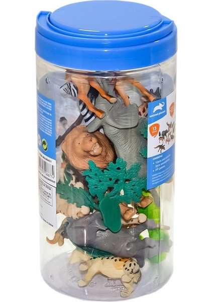 SH-D6401 Vahşi Hayvan Oyun Seti 23CM Kız Erkek Çocuk Oyuncak Eğitici Oyuncaklar fiyatları