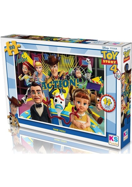 Ks Puzzle 100 Parça Toy Story Kız Erkek Çocuk Oyuncak Eğitici Oyuncaklar