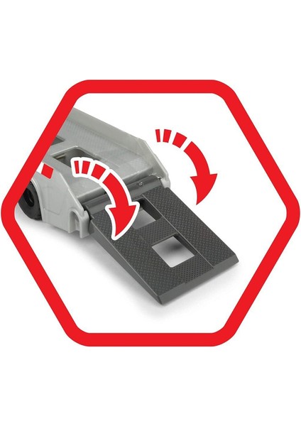 203725005 Dickie Toys, Volvo Yükleyici Kepçe ve Volvo Damperli Kamyon Kız Erkek Çocuk Oyuncak Eğitic