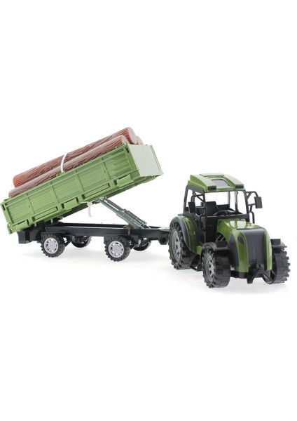 Uzaktan Kumandalı Kalas Tşıyan Romörklü Traktör Kız Erkek Çocuk Oyuncak Eğitici Oyuncaklar fiyatları