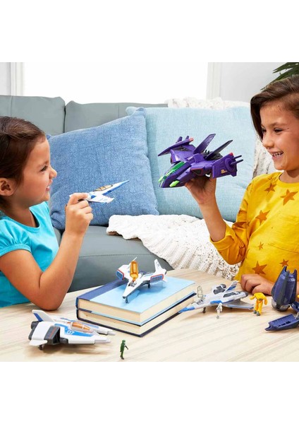 Lightyear Zurg Savaş Uçağı Figürü HHJ61 Kız Erkek Çocuk Oyuncak Eğitici Oyuncaklar
