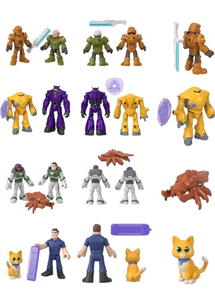 Imaginext Lightyear Figür Seti HGT30 - 1ADET Fiyatı Kız Erkek Çocuk Oyuncak Eğitici Oyuncaklar indirimleri