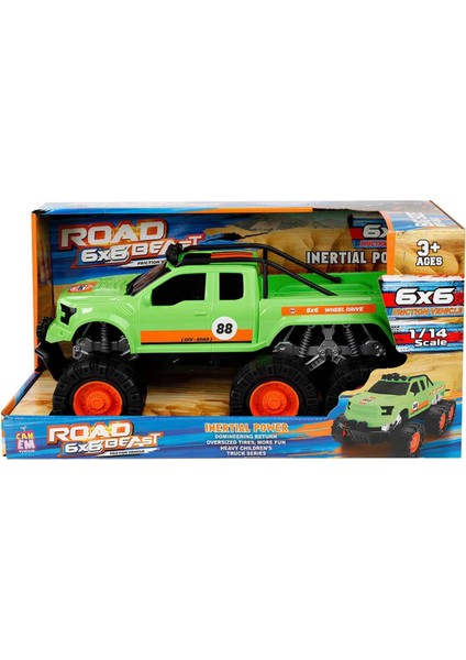 Of Road Ranger Sürtmeli Pikap Kız Erkek Çocuk Oyuncak Eğitici Oyuncaklar