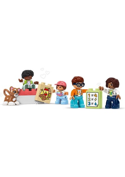 LEGO Duplo Kasabası Büyük Interaktif Mahalle Treni Kız Erkek Çocuk Oyuncak Eğitici Oyuncaklar fiyatları